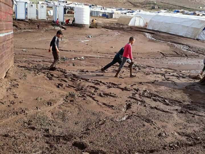 A Ezidi IDP camp in Sinjar (Shingal), May 8, 2018. (Photo: Social Media)